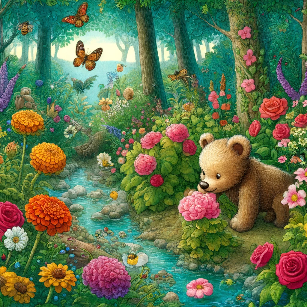 《小熊的秘密花園》